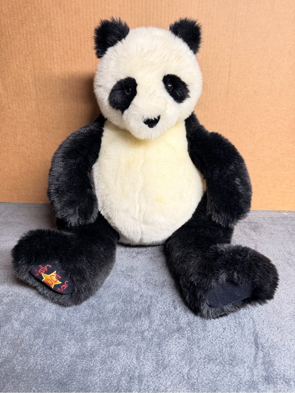 Vintage 2001 Gund Smithsonian National Zoo Large Panda Bear Wish Plush - Picture 4 of 6